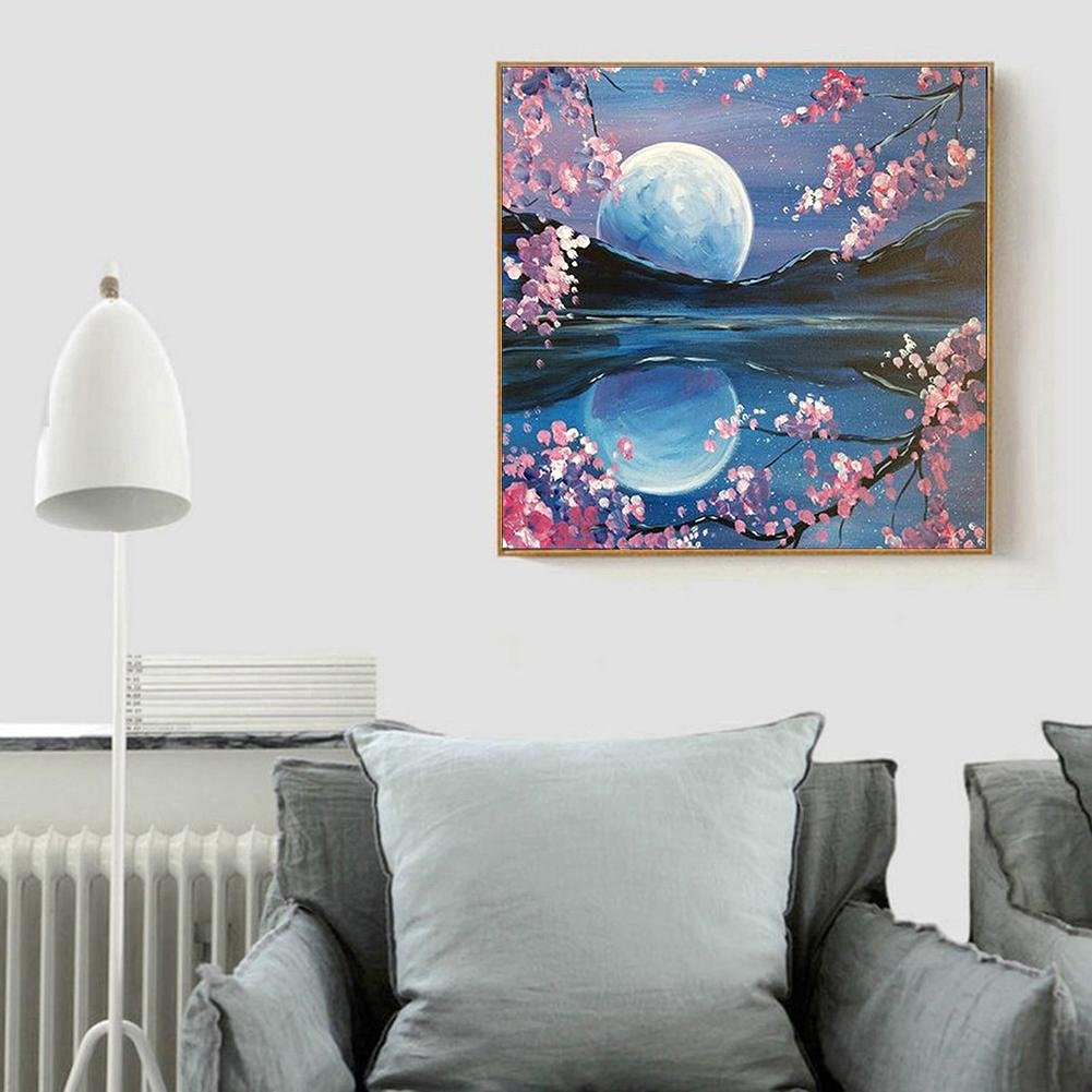 Diamond Painting - Full Round - Rising Moon B