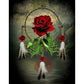 5D Diy Diamond Painting Kit Full Round Beads Rose Dreamcatcher