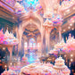 Pink House | Full Round/Square Diamond Painting Kits J | 50x70cm | 60x80cm|80X100CM