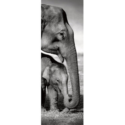 Elephant Full Round Square Diamond Painting Kits 30 x 90cm