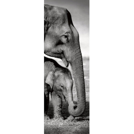 Elephant Full Round Square Diamond Painting Kits 30 x 90cm