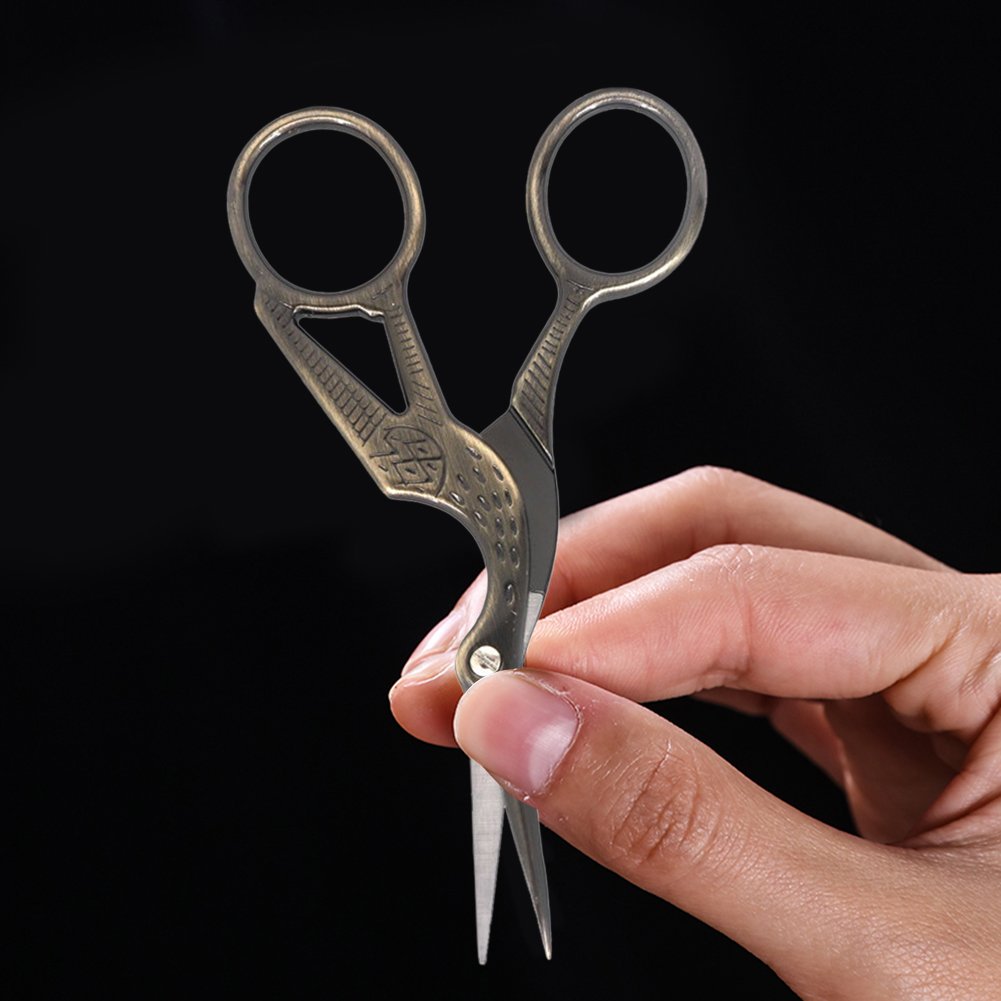 Crane Scissors - Bronze