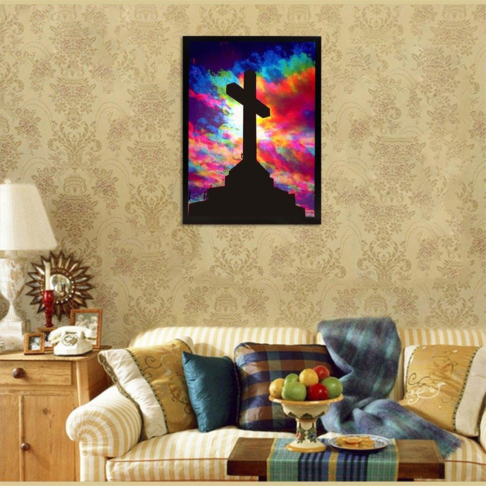 Diamond Painting - Full Round - Cross 1