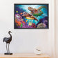 11ct Stamped Cross Stitch - Sea Turtle(76*56cm) B