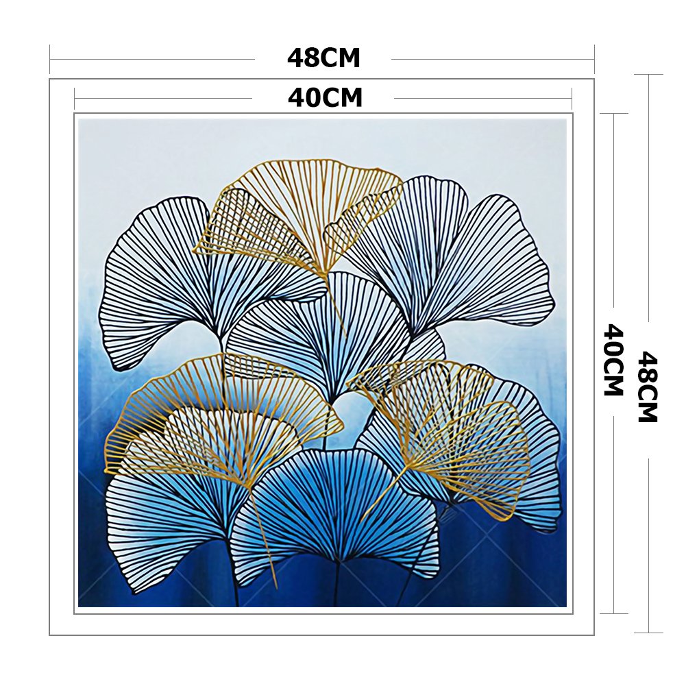 11ct Stamped Cross Stitch - Ginkgo Leaf (48*48cm)