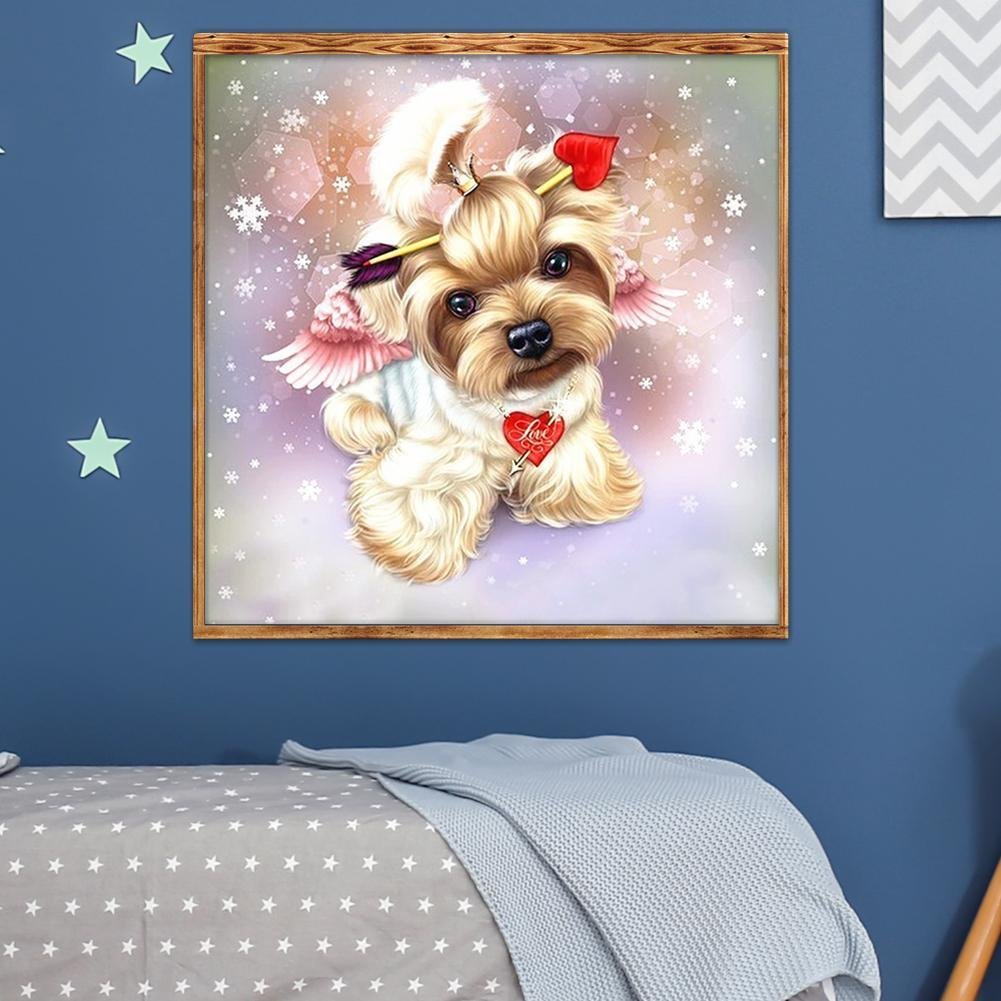 Diamond Painting - Full Round - Dogs A