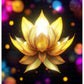 Lotus Flower | Full Round/Square Diamond Painting Kits 50x70cm 60x80cm