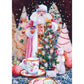 5D Diy Diamond Painting Kit Full Round Beads Santa Claus