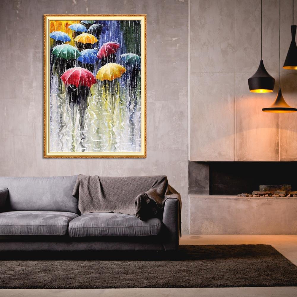 Diamond Painting - Full Round - Rainy Day