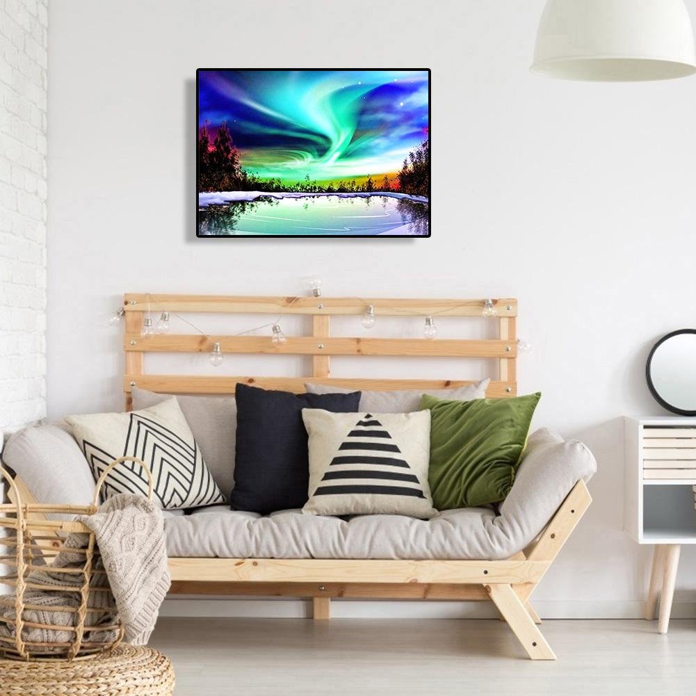 Diamond Painting - Full Round - Fantasy Aurora