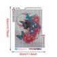 5D DIY Diamond Painting Kit - Full Round - Black Cat B