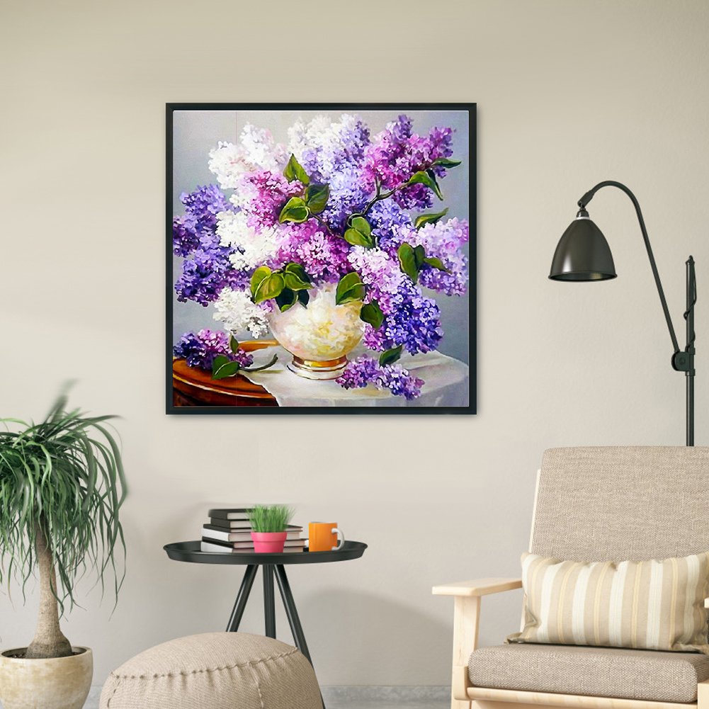 11ct Stamped Cross Stitch - Flower (50*50cm)