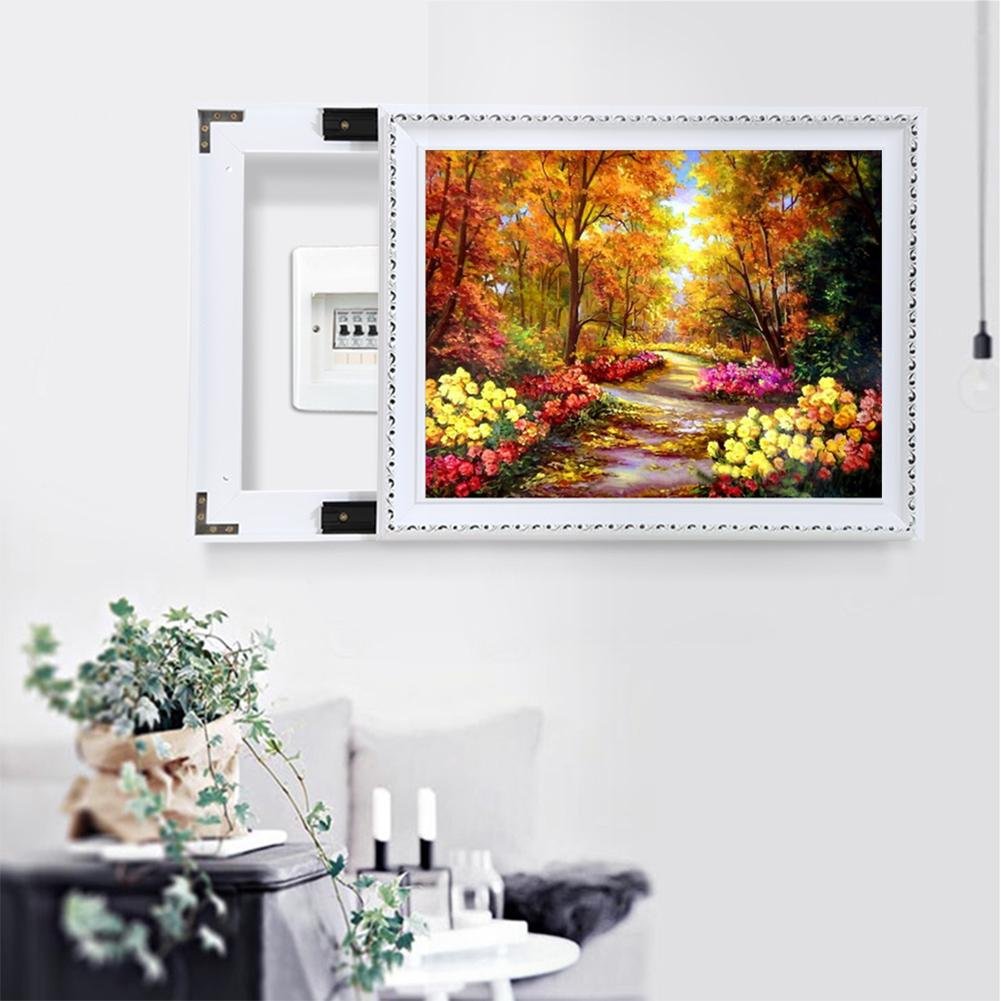 Diamond Painting - Full Round - Forest Path Scenery