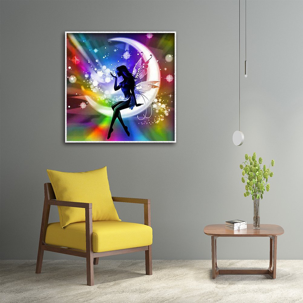 Diamond Painting - Full Round - Fairy Girl A