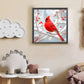 Diamond Painting - Full Round / Square - Red Cardinal In Branch