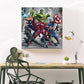 Diamond Painting - Full Round - Hero Family(40*40cm)
