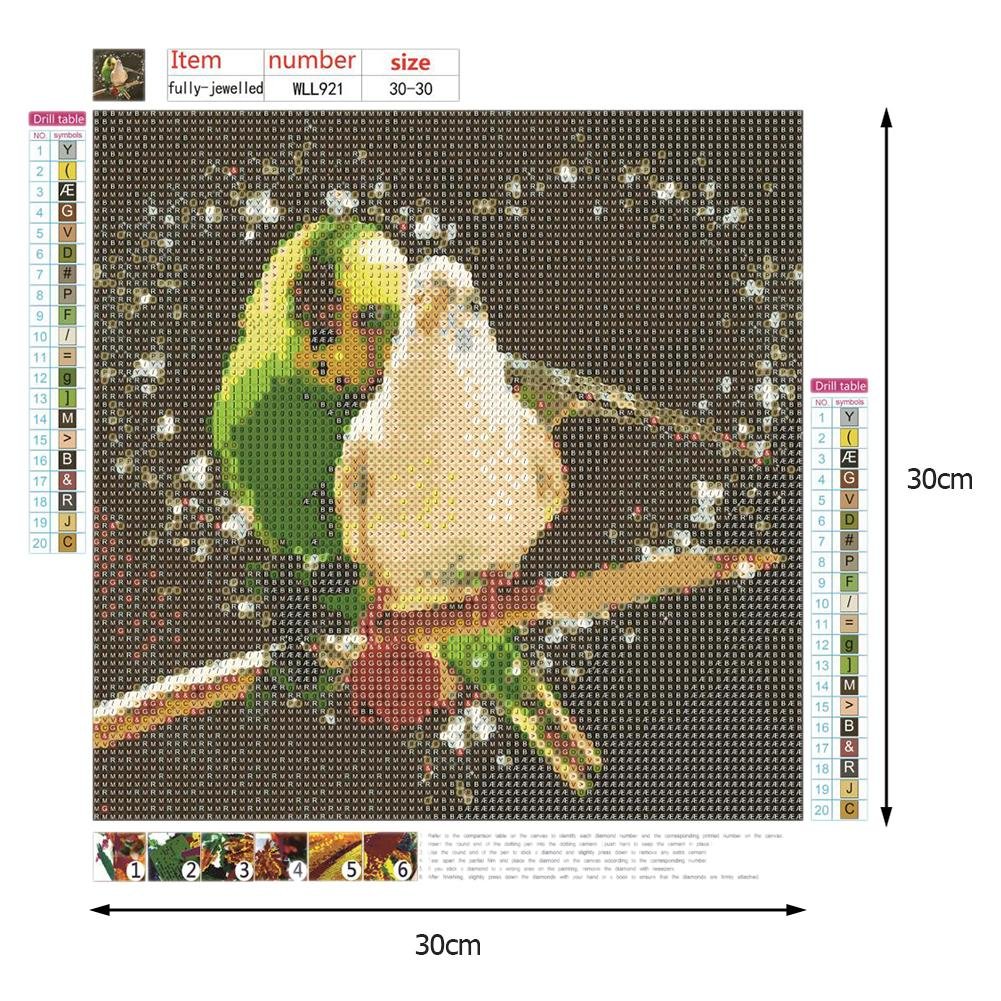 Diamond Painting - Full Round - Parrot C