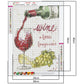 Diamond Painting - Full Round - Wine Glass C