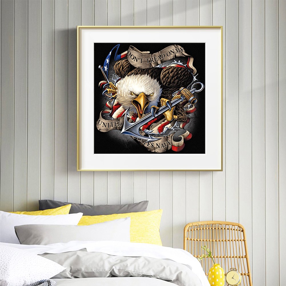 Diamond Painting - Full Round - Fierce Eagle (40*40cm)