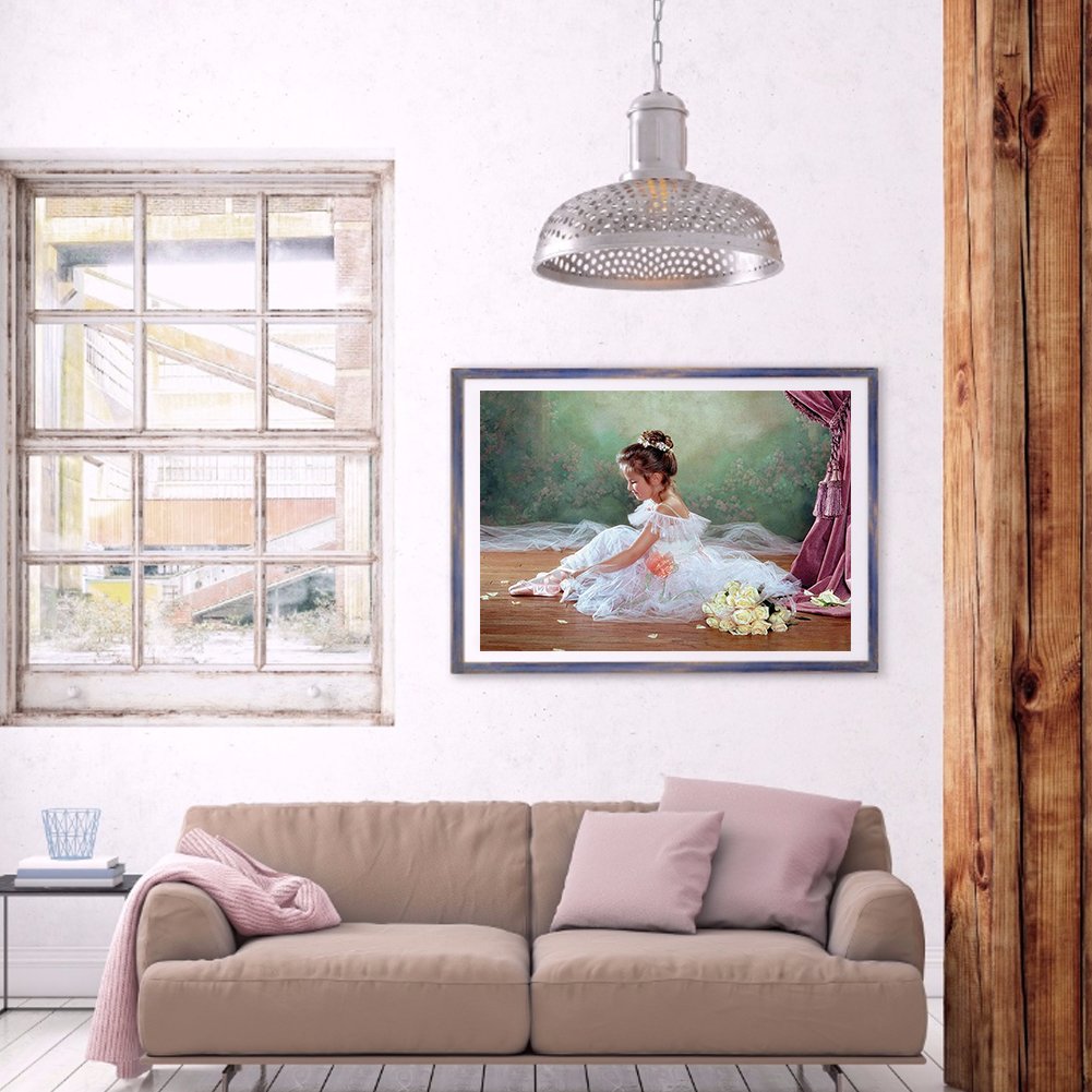 Diamond Painting - Full Round - Ballet Girl D