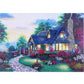 Diamond Painting Crystal Rhineston Country House
