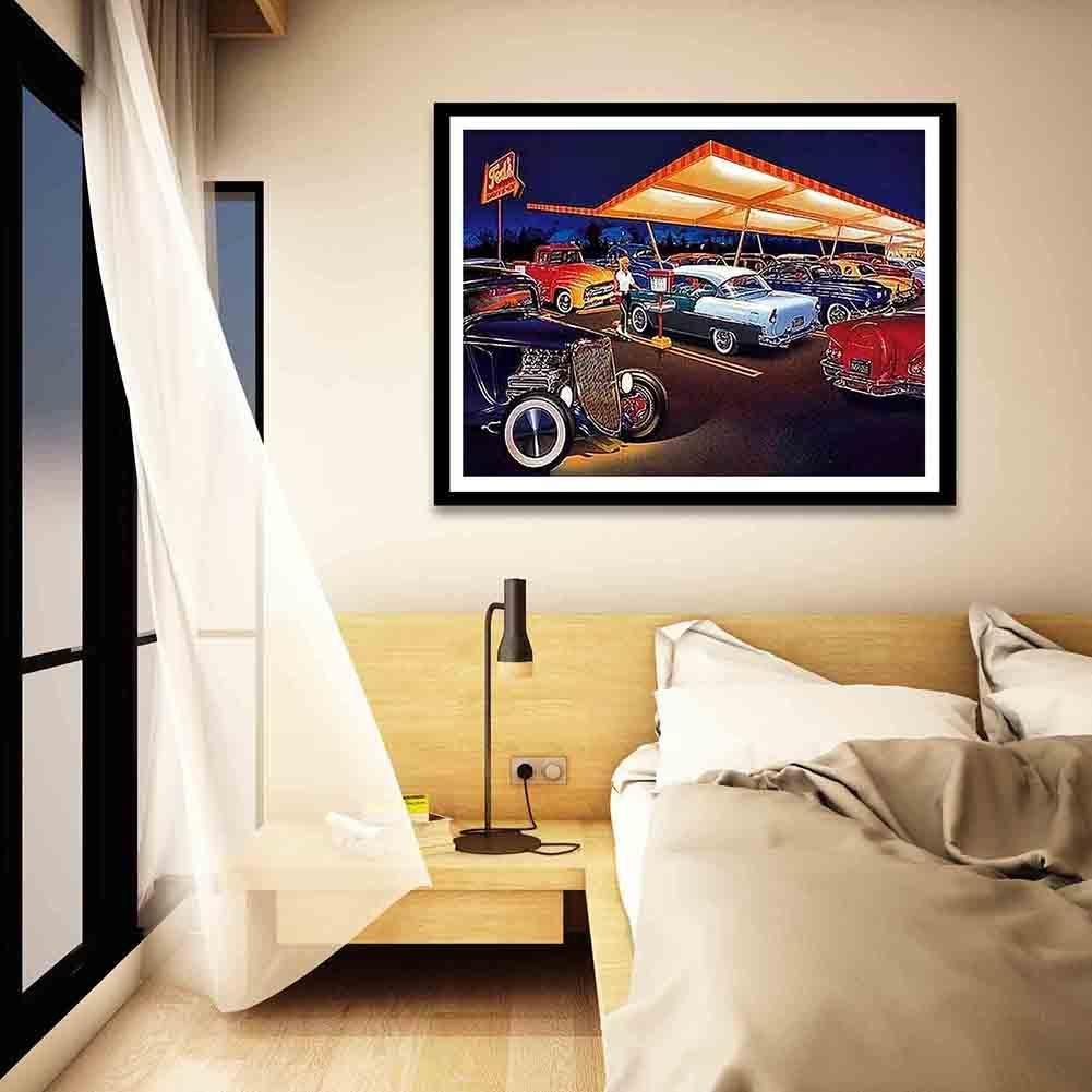 Diamond Painting - Full Round - Parking Lot A