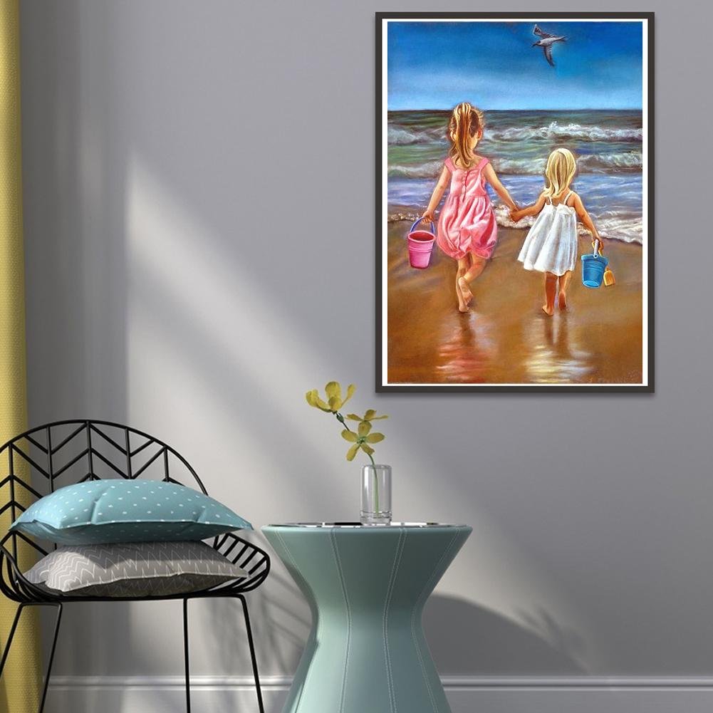 Diamond Painting - Full Round - Happy Sister