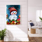 Diamond Painting - Full Round Resin - Baby Snowman