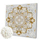 DIY Pearl Painting With Frame - Handmade Self-Adhesive Pearls - Mandala (25*25cm) C
