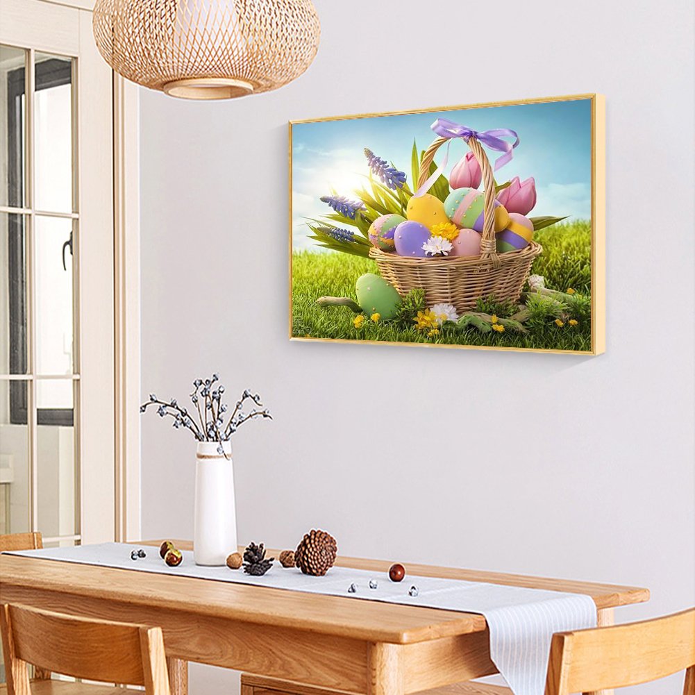 Diamond Painting - Full Round -Easter Eggs