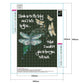 5D DIY Diamond Painting Kit - Full Round - Dragonfly C