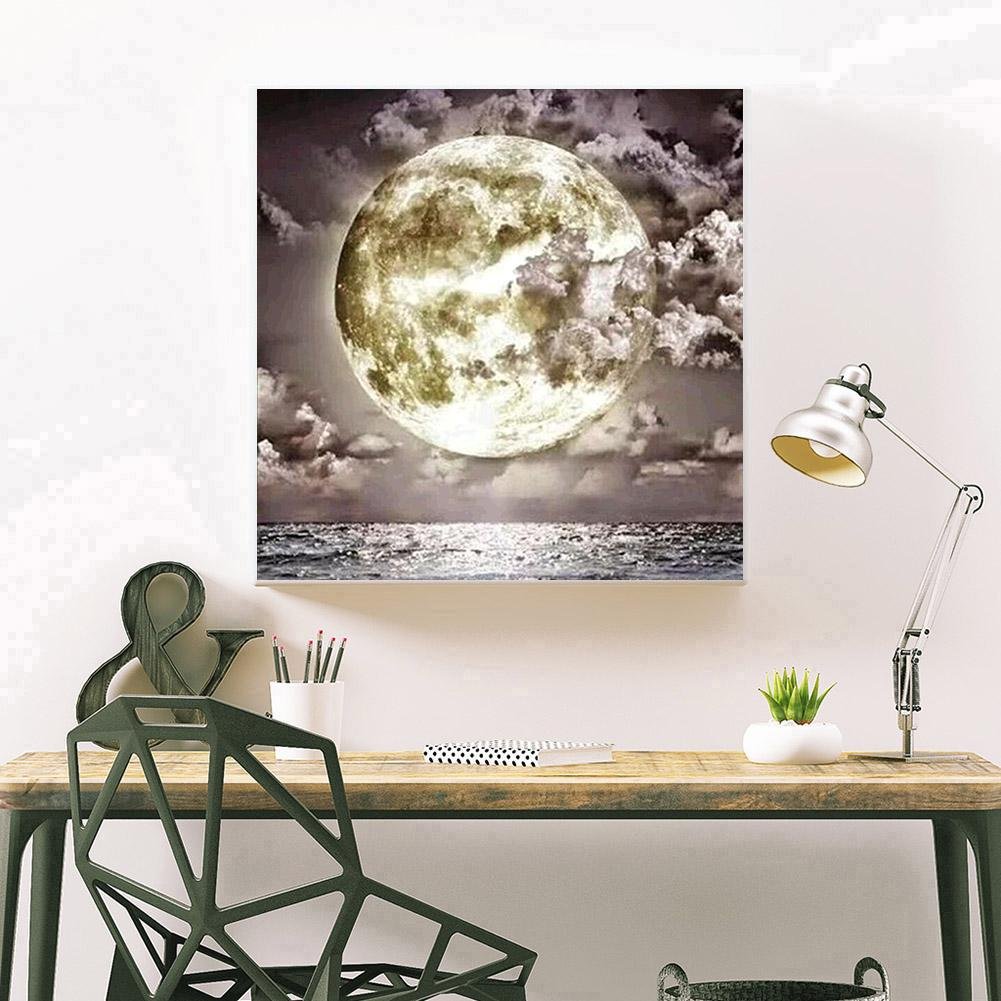 Diamond Painting - Full Round - Moon 1