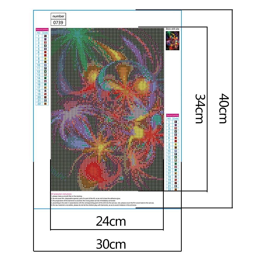 Diamond Painting - Full Round - Abstract Pattern