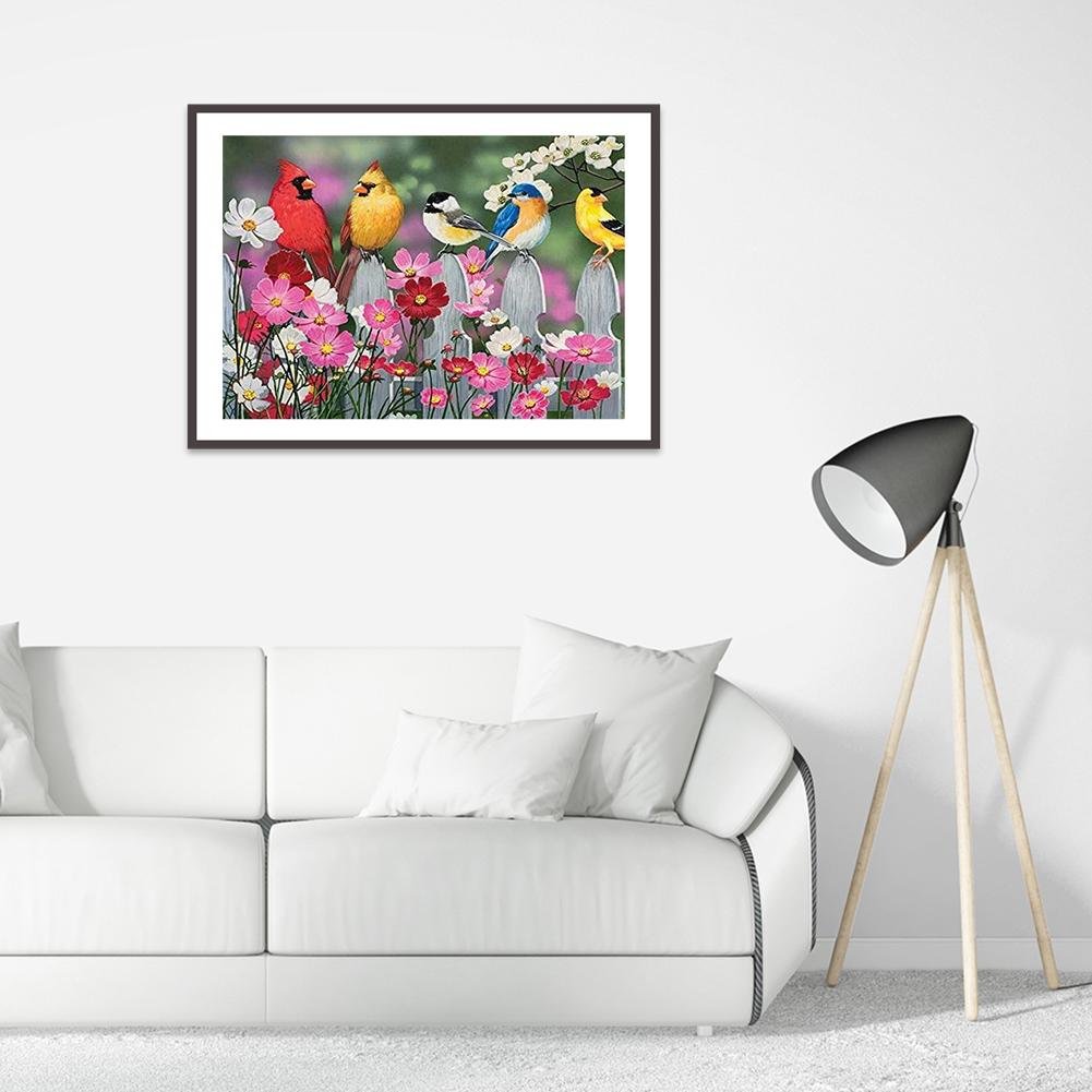 Diamond Painting - Full Round - Happy Garden