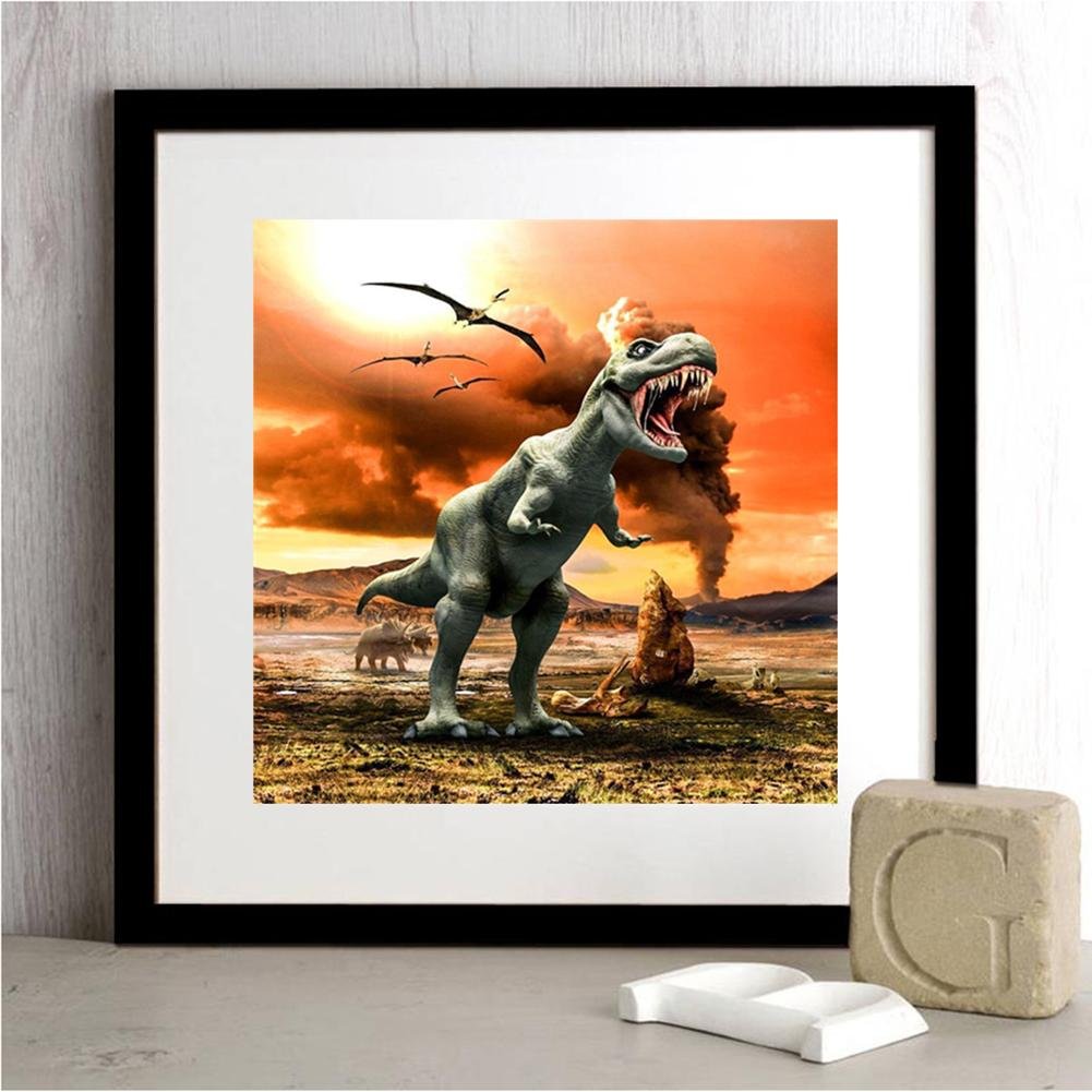 Diamond Painting - Full Round - Dinosaur A