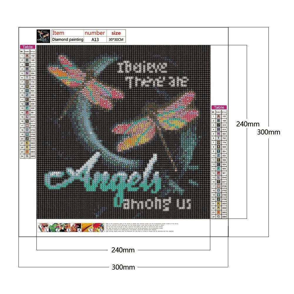 5D DIY Diamond Painting Kit - Full Round - Dragonfly B
