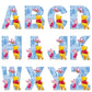 Diamond Paintings Art Full Square Drill Letter Winnie The Pooh