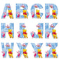 Square Beads Diamond Paintings Art Letter Winnie The Pooh