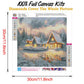Diamond Painting - Full Round - Snow Scene D