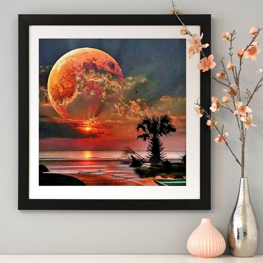 Diamond Painting - Full Round - Full Moon 2