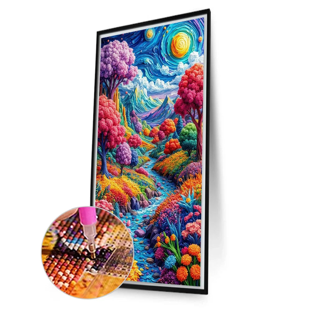 Big Size Diamond Painting - Full Round / Square - Scenery (40*70cm)
