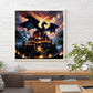 Diamond Painting - Full Round / Square - Night Castle