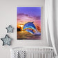 5D DIY Diamond Painting Kit - Full Round - Dolphin E