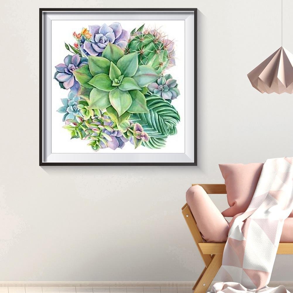 Diamond Painting Succulent