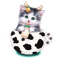 Diamond Painting Partial Round Cup Cat Baby