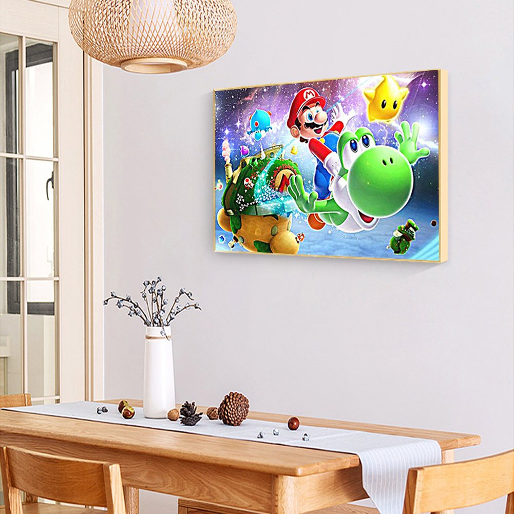 Diamond Painting - Full Round - Super Mario D
