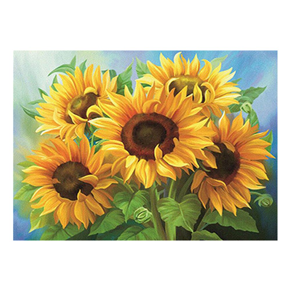 11ct Stamped Cross Stitch Flower(50*65cm)