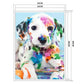 11ct Stamped Cross Stitch - Dog (36*46cm) C