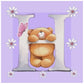 Diamond Painting - Full Round - Letter Bear