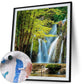 Painting By Numbers Kit DIY Forest Waterfall Oil Art Picture 